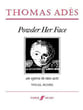 POWDER HER FACE VOCAL SCORE cover